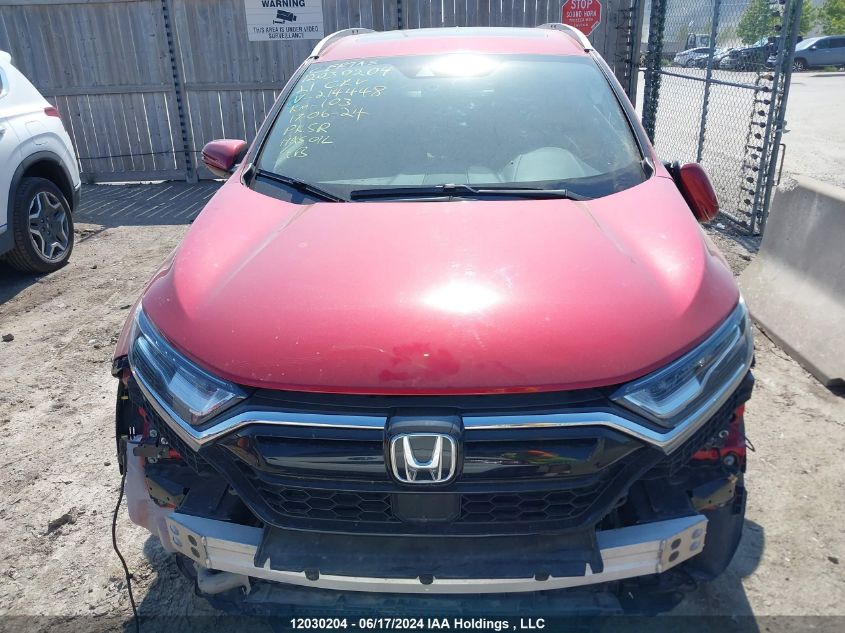 2021 Honda Cr-V Touring VIN: 2HKRW2H99MH214448 Lot: 12030204