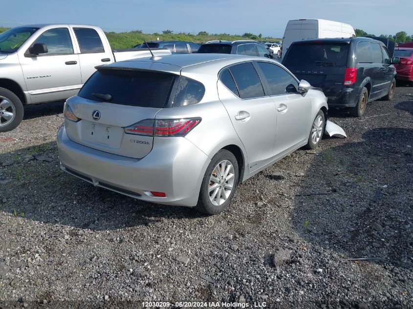 2013 Lexus Ct 200H VIN: JTHKD5BH1D2127958 Lot: 12030209