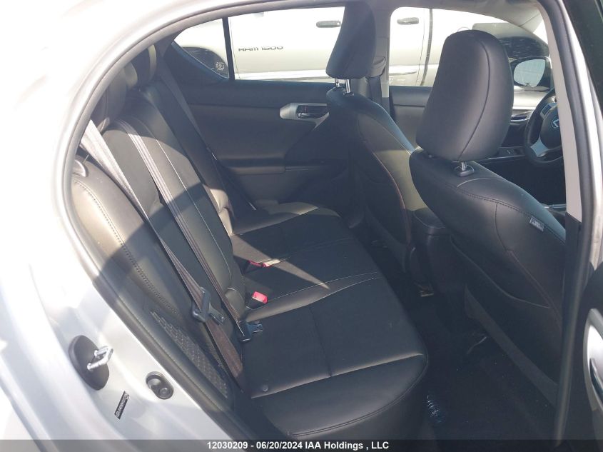 2013 Lexus Ct 200H VIN: JTHKD5BH1D2127958 Lot: 12030209