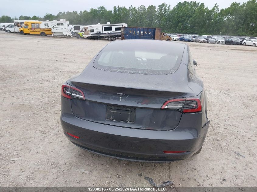 2023 Tesla Model 3 VIN: LRW3E1FA5PC921382 Lot: 12030216