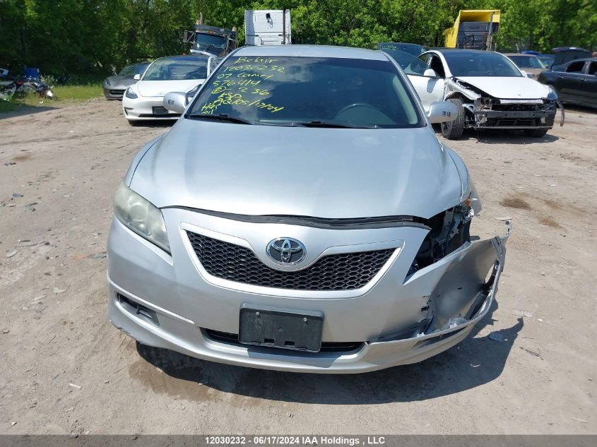 2007 Toyota Camry VIN: 4T1BE46KX7U576414 Lot: 12030232