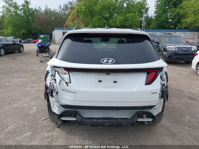 2022 Hyundai Tucson Sel VIN: KM8JBCAE6NU115742 Lot: 12030233