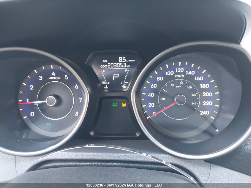 2013 Hyundai Elantra Gls VIN: 5NPDH4AE6DH263842 Lot: 12030236