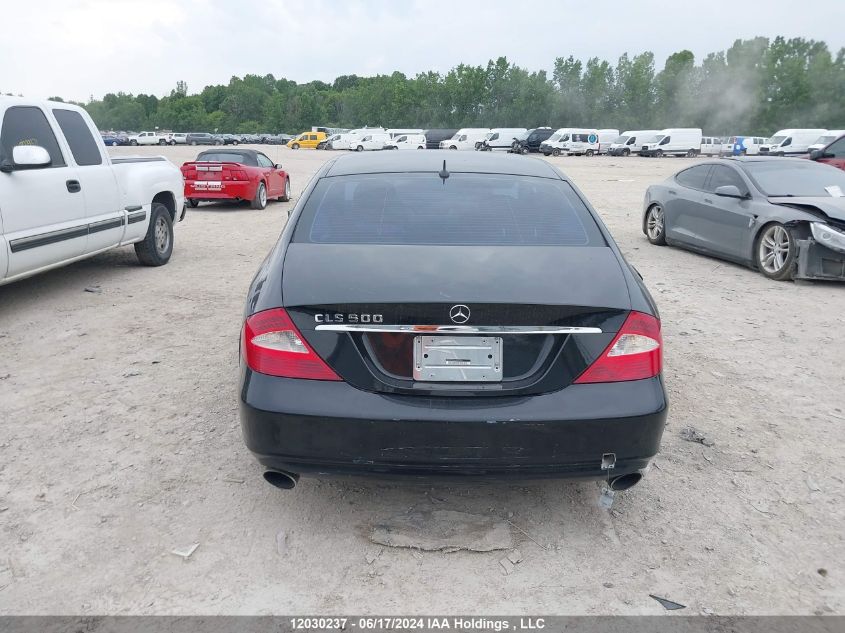 2006 Mercedes-Benz Cls-Class VIN: WDDDJ75X56A037096 Lot: 12030237