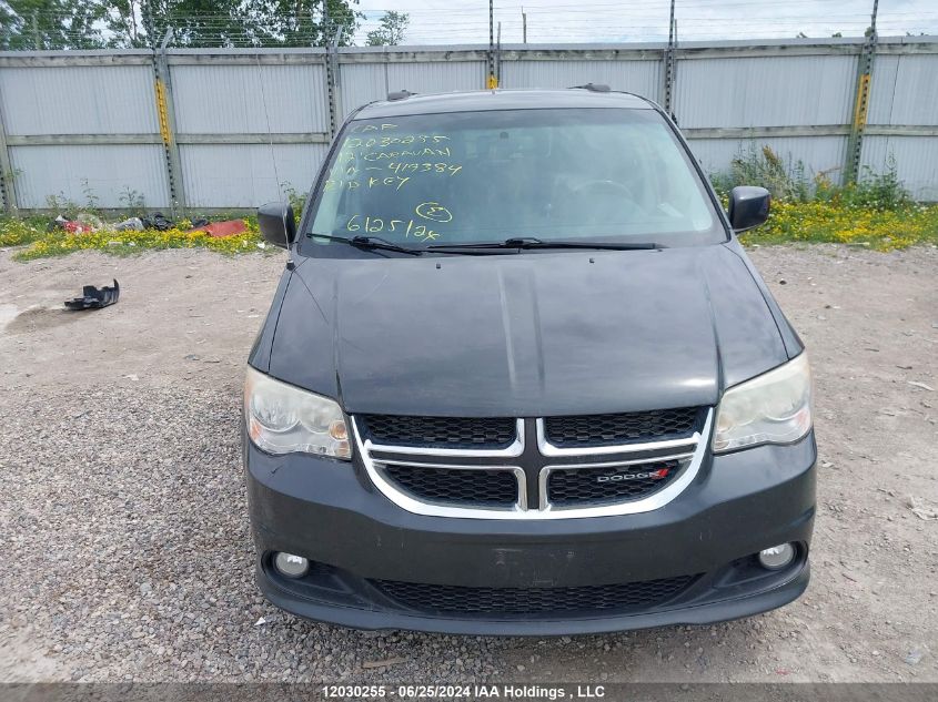 2012 Dodge Grand Caravan Crew VIN: 2C4RDGDG3CR419384 Lot: 12030255