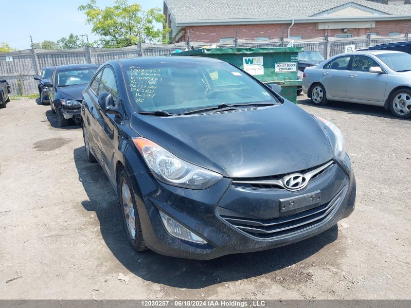 2013 Hyundai Elantra Gls VIN: KMHDH6AE3DU000303 Lot: 12030257