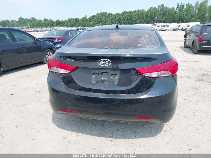 2013 Hyundai Elantra Gls/Limited VIN: 5NPDH4AE2DH318593 Lot: 12030278