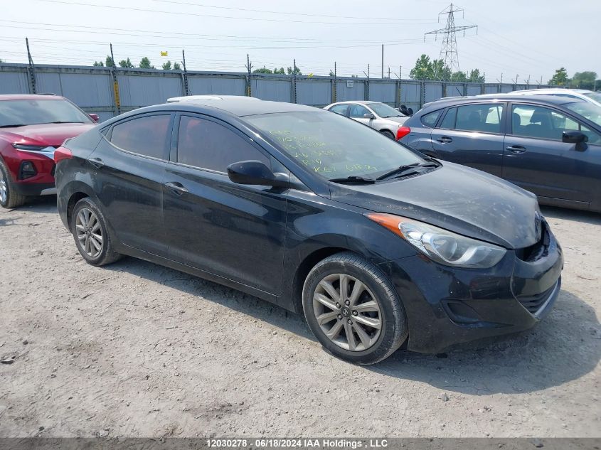 2013 Hyundai Elantra Gls/Limited VIN: 5NPDH4AE2DH318593 Lot: 12030278