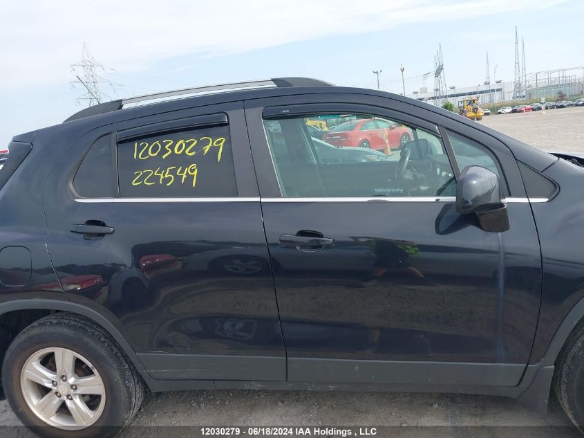 2015 Chevrolet Trax 1Lt VIN: 3GNCJRSB6FL224549 Lot: 12030279