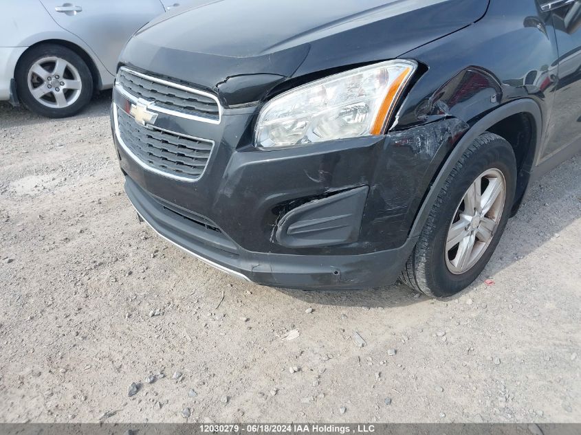 2015 Chevrolet Trax 1Lt VIN: 3GNCJRSB6FL224549 Lot: 12030279