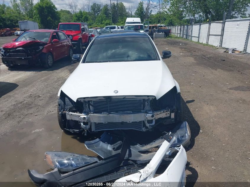 2016 Mercedes-Benz C-Class VIN: 55SWF6EB8GU167707 Lot: 12030285