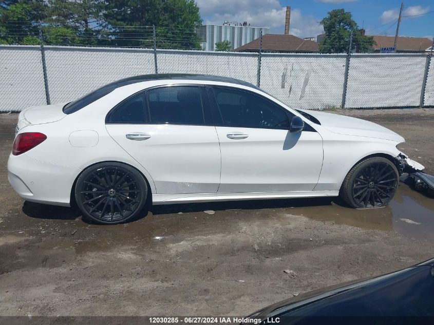 2016 Mercedes-Benz C-Class VIN: 55SWF6EB8GU167707 Lot: 12030285