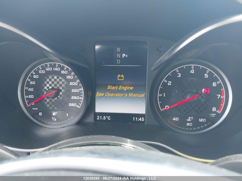 2016 Mercedes-Benz C-Class VIN: 55SWF6EB8GU167707 Lot: 12030285