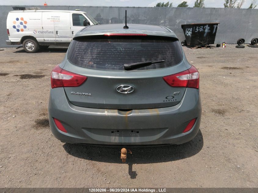 2013 Hyundai Elantra Gt VIN: KMHD35LE2DU038675 Lot: 12030286