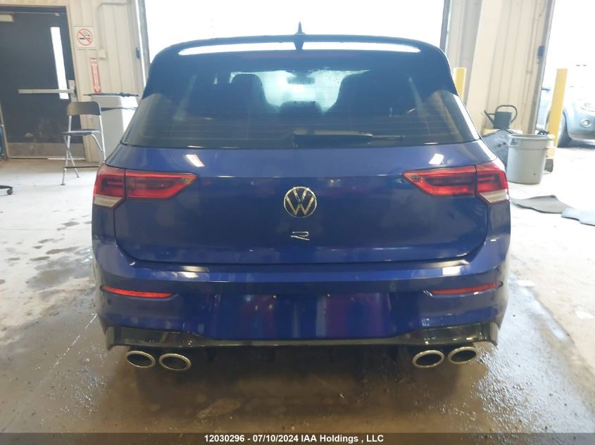 2022 Volkswagen Golf R VIN: WVWFB7CD6NW210005 Lot: 12030296