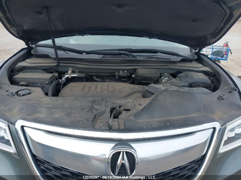 2016 Acura Mdx VIN: 5FRYD4H43GB503991 Lot: 12030297