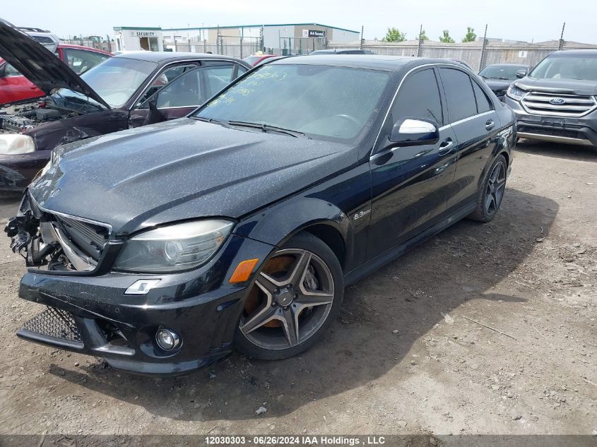 2009 Mercedes-Benz C 63 Amg VIN: WDDGF77X69F331965 Lot: 12030303