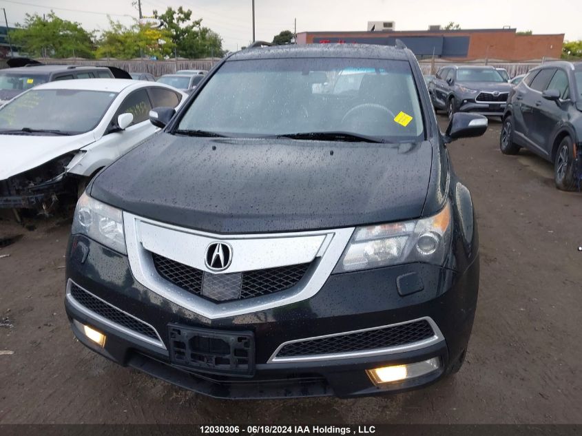 2010 Acura Mdx VIN: 2HNYD2H76AH002704 Lot: 12030306