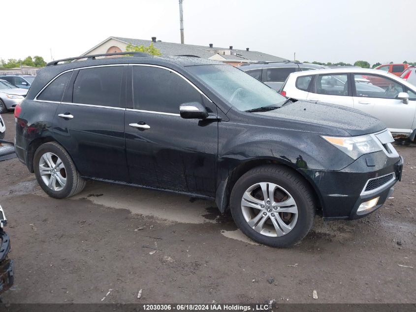 2010 Acura Mdx VIN: 2HNYD2H76AH002704 Lot: 12030306