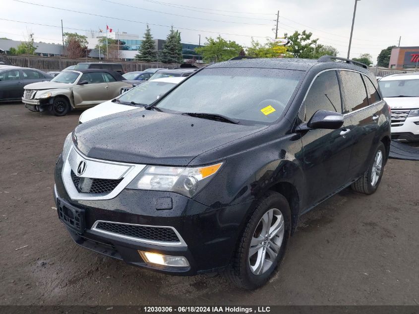 2010 Acura Mdx VIN: 2HNYD2H76AH002704 Lot: 12030306