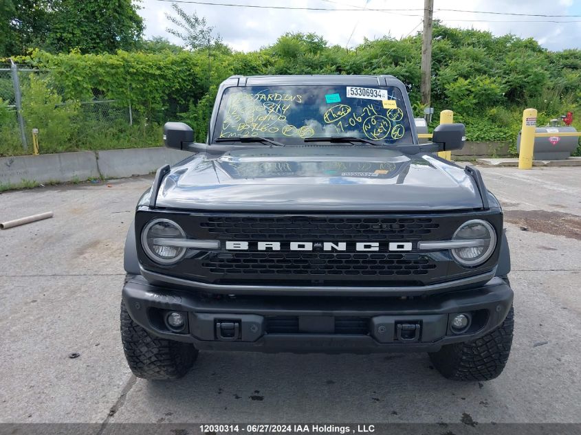 2023 Ford Bronco Wildtrak VIN: 1FMEE5DP6PLB09160 Lot: 12030314