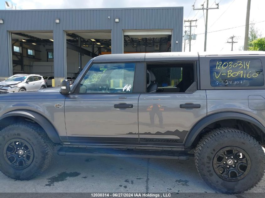 2023 Ford Bronco Wildtrak VIN: 1FMEE5DP6PLB09160 Lot: 12030314