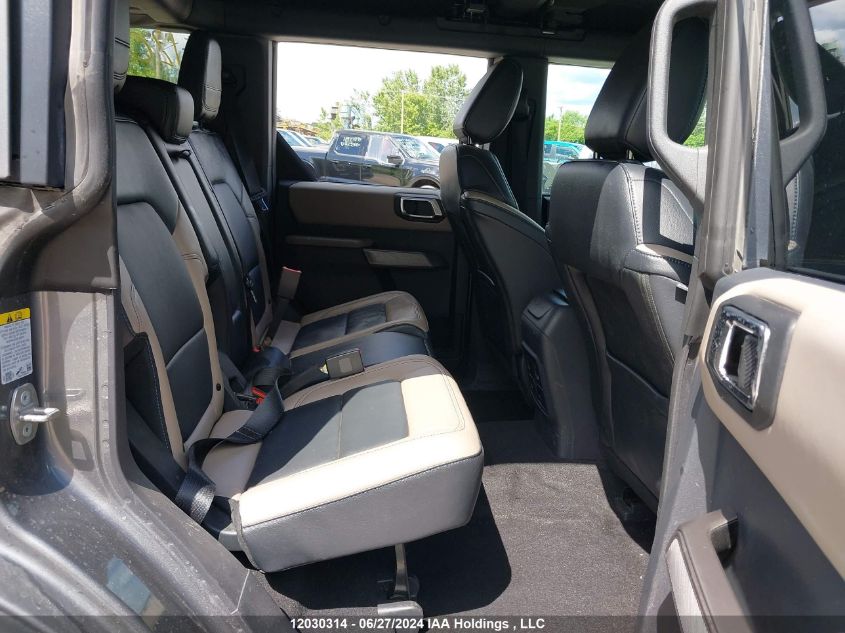 2023 Ford Bronco Wildtrak VIN: 1FMEE5DP6PLB09160 Lot: 12030314