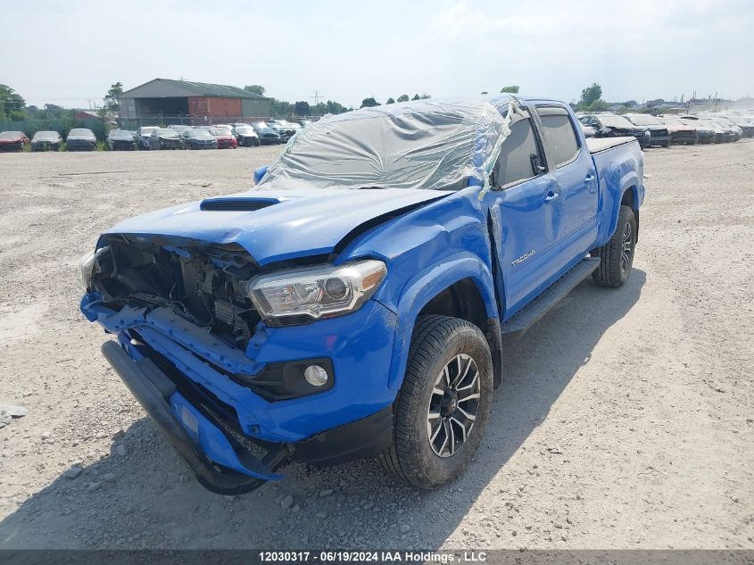 2020 Toyota Tacoma Double Cab/Sr5/Trd Sport/Trd Off Road VIN: 5TFDZ5BN1LX047143 Lot: 12030317