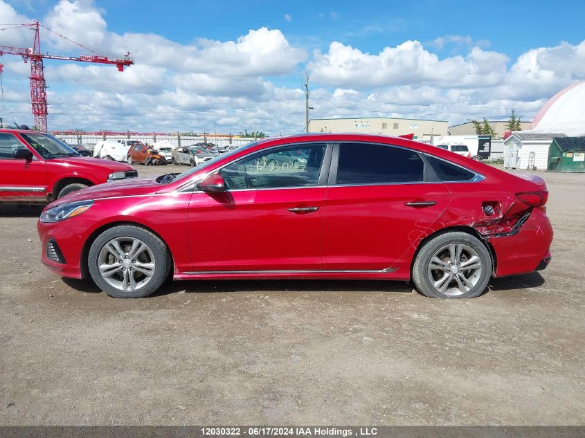 2018 Hyundai Sonata 2.4 Sport VIN: 5NPE34AF0JH722094 Lot: 12030322