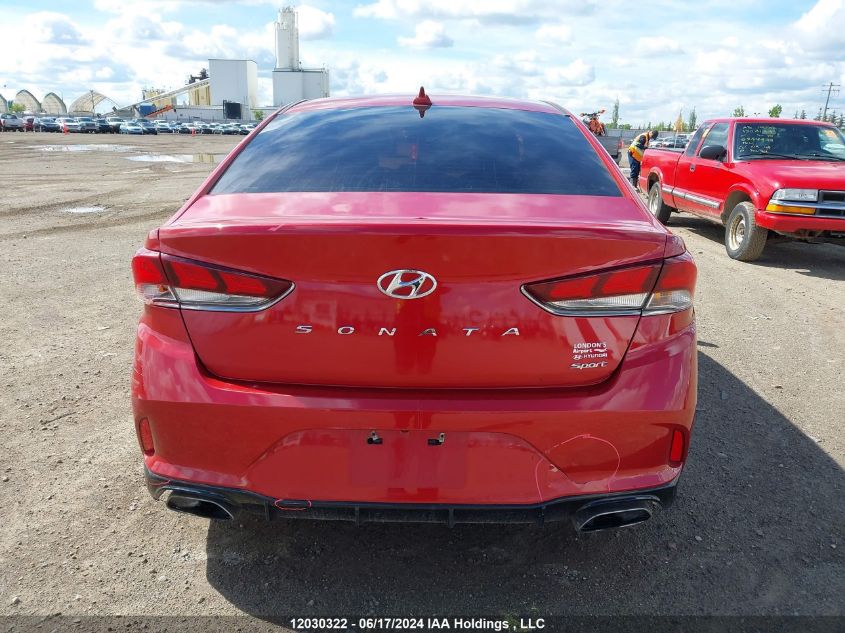 2018 Hyundai Sonata 2.4 Sport VIN: 5NPE34AF0JH722094 Lot: 12030322