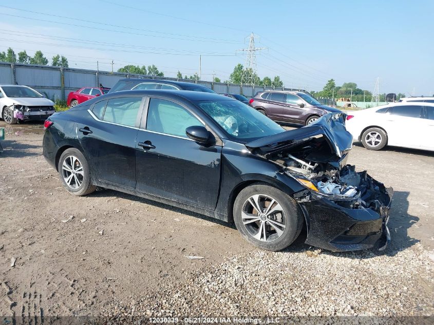 2020 Nissan Sentra VIN: 3N1AB8CVXLY226080 Lot: 12030339