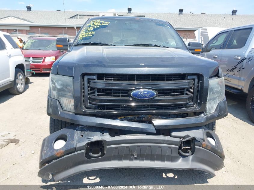 2013 Ford F150 Supercrew VIN: 1FTFW1EF5DFC51157 Lot: 12030346