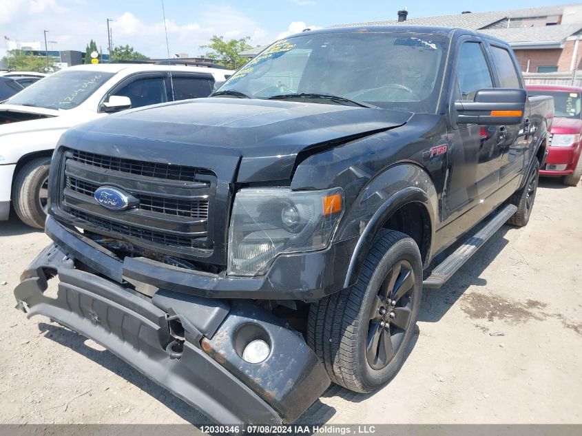 2013 Ford F150 Supercrew VIN: 1FTFW1EF5DFC51157 Lot: 12030346