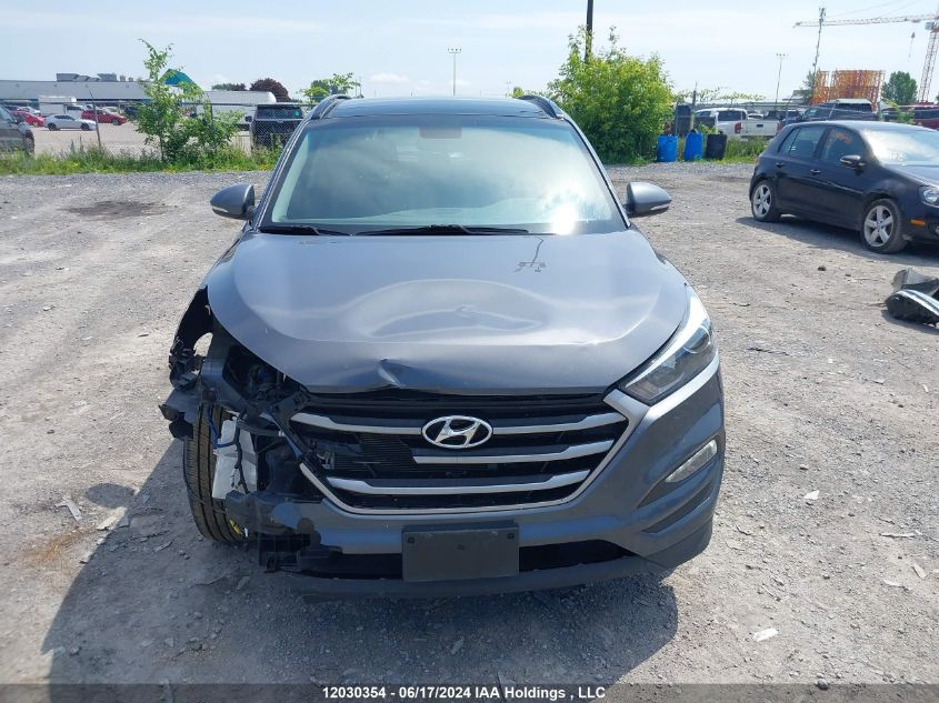 2018 Hyundai Tucson Luxury 2.0L VIN: KM8J3CA44JU812678 Lot: 12030354