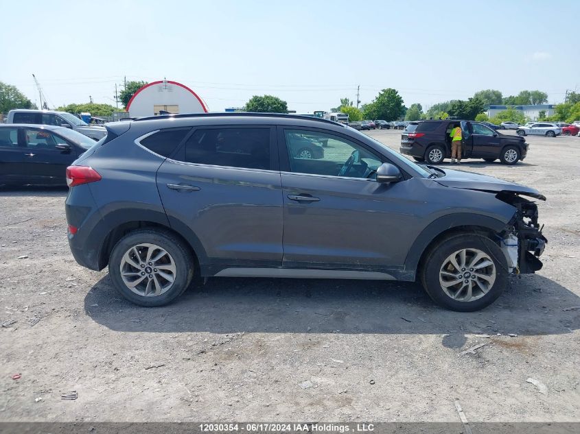 2018 Hyundai Tucson Luxury 2.0L VIN: KM8J3CA44JU812678 Lot: 12030354