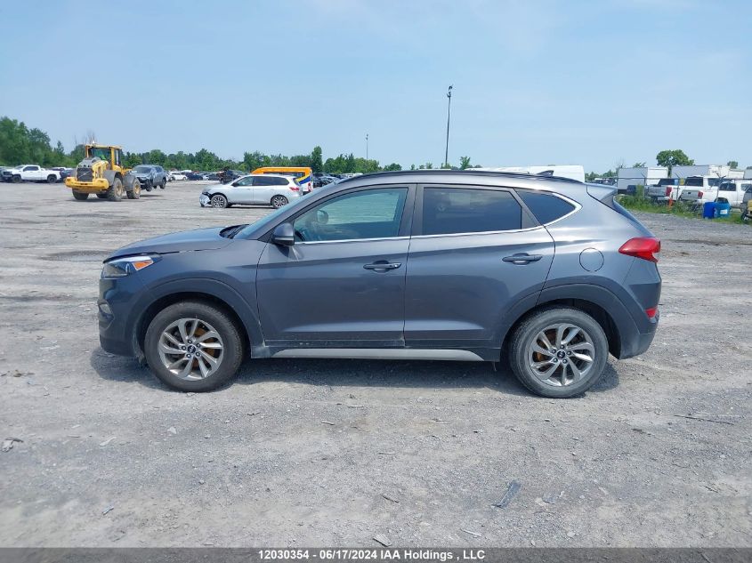 2018 Hyundai Tucson Luxury 2.0L VIN: KM8J3CA44JU812678 Lot: 12030354