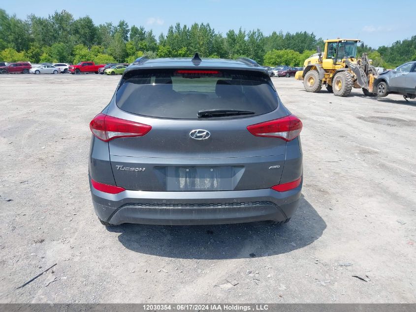 2018 Hyundai Tucson Luxury 2.0L VIN: KM8J3CA44JU812678 Lot: 12030354