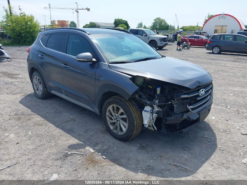 2018 Hyundai Tucson Luxury 2.0L VIN: KM8J3CA44JU812678 Lot: 12030354