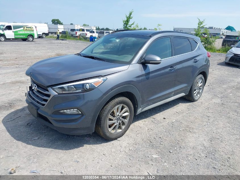 2018 Hyundai Tucson Luxury 2.0L VIN: KM8J3CA44JU812678 Lot: 12030354