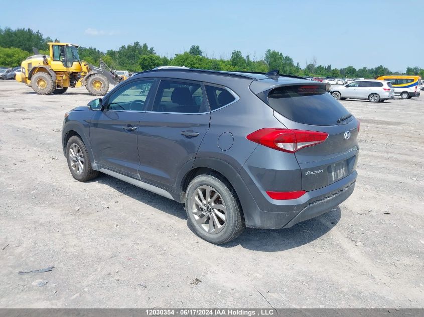 2018 Hyundai Tucson Luxury 2.0L VIN: KM8J3CA44JU812678 Lot: 12030354