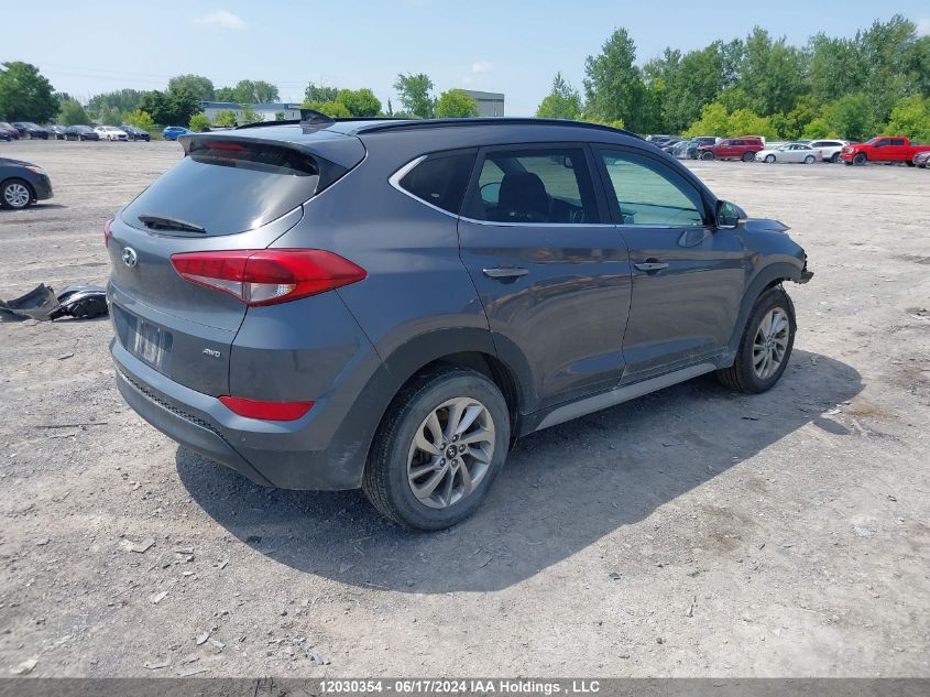 2018 Hyundai Tucson Luxury 2.0L VIN: KM8J3CA44JU812678 Lot: 12030354