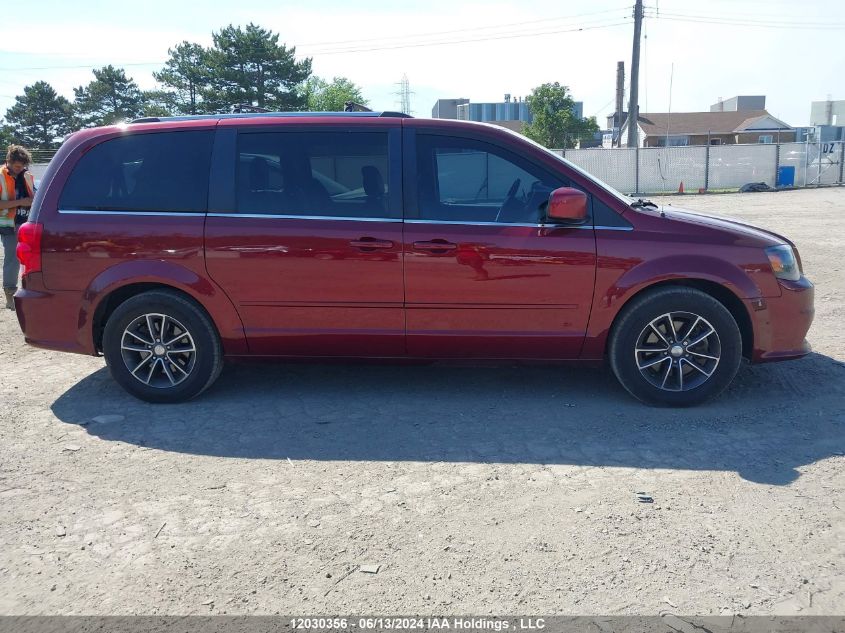 2017 Dodge Grand Caravan Cvp/Sxt VIN: 2C4RDGBG7HR637287 Lot: 12030356