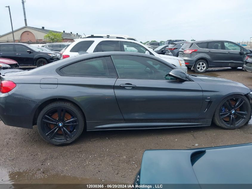 2014 BMW 4 Series VIN: WBA3R5C50EF784625 Lot: 12030365