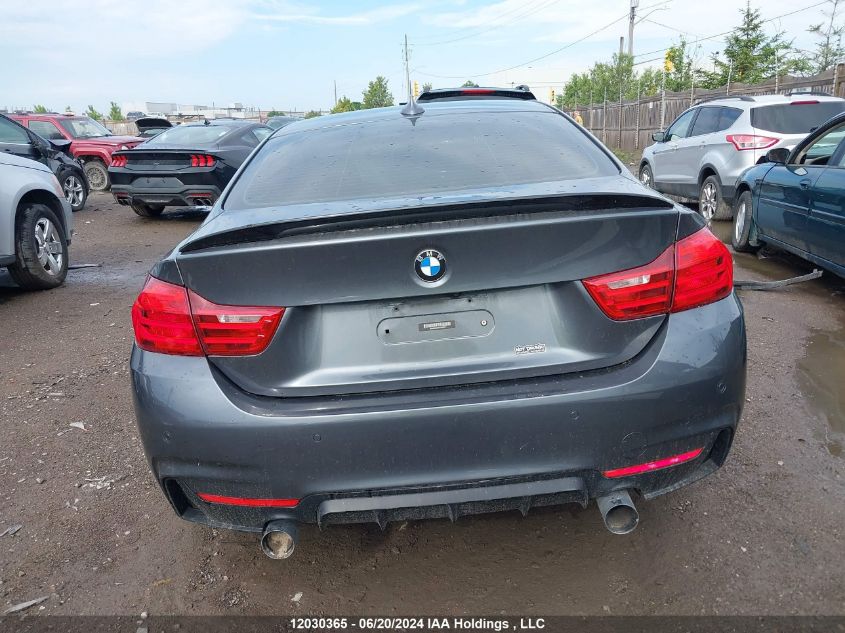 2014 BMW 4 Series VIN: WBA3R5C50EF784625 Lot: 12030365