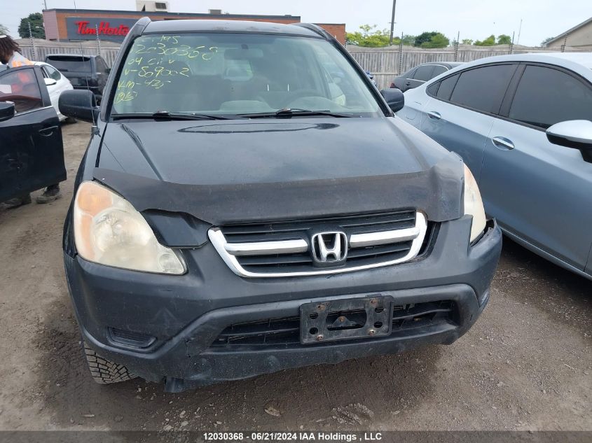 2004 Honda Cr-V Ex VIN: JHLRD78874C809002 Lot: 12030368