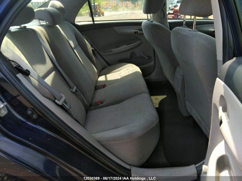 2011 Toyota Corolla VIN: 2T1BU4EE2BC593958 Lot: 12030369