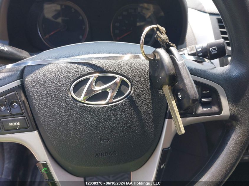 2014 Hyundai Accent Gls/Gs VIN: KMHCT5AE3EU178413 Lot: 12030376