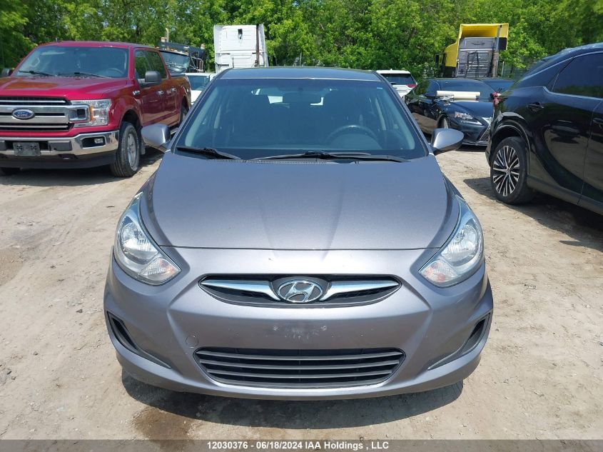 2014 Hyundai Accent Gls/Gs VIN: KMHCT5AE3EU178413 Lot: 12030376