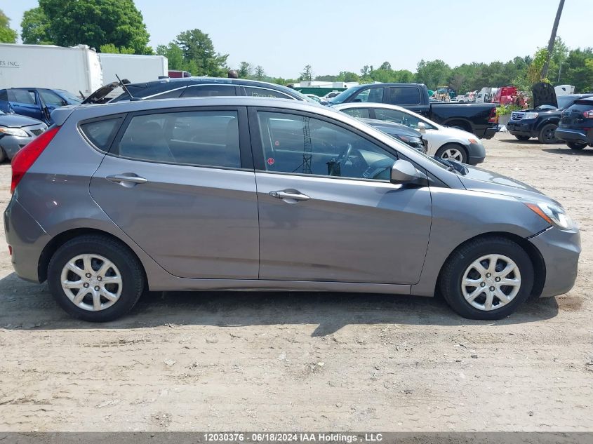 2014 Hyundai Accent Gls/Gs VIN: KMHCT5AE3EU178413 Lot: 12030376