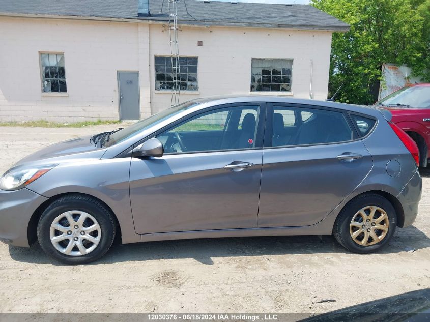 2014 Hyundai Accent Gls/Gs VIN: KMHCT5AE3EU178413 Lot: 12030376
